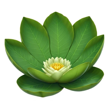 giant water lily leaf sticker