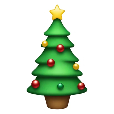 Christmas tree  sticker
