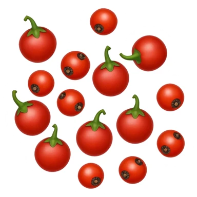light red pepper corns  sticker