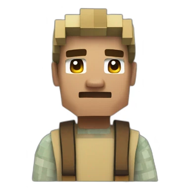 Minecraft Villager sticker