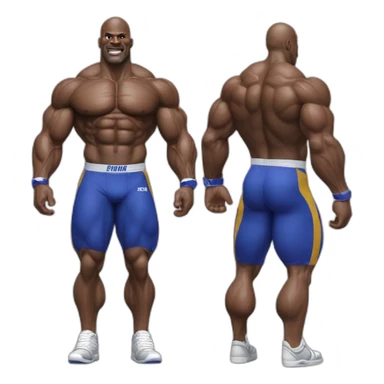 ronnie coleman fullbody lightweight sticker