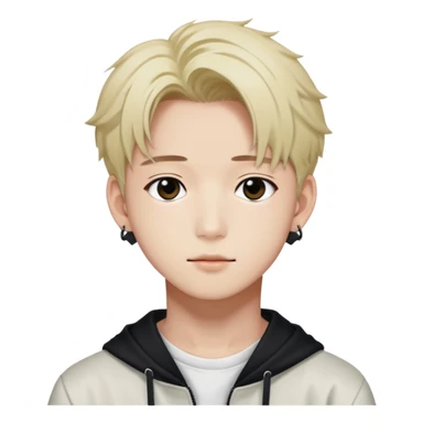 Lee Know from Stray Kids, K-pop idol sticker