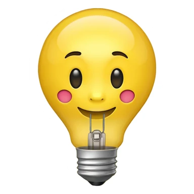 emoji com boa ideia sticker