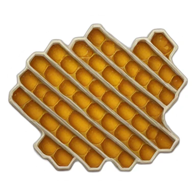Honeycomb sticker