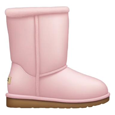light pink uggs sticker