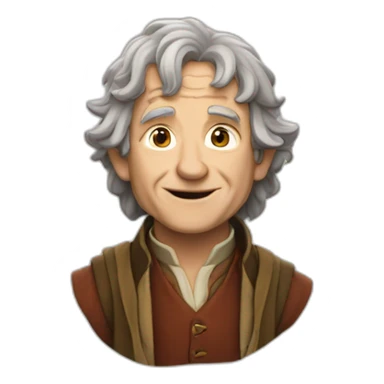Bilbo baggins  sticker