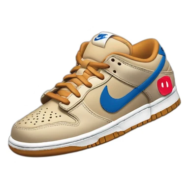 nike dunk low sticker