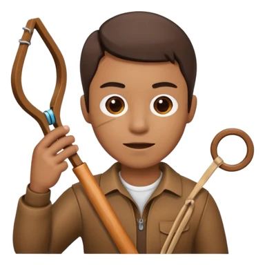 slingshot cartoon sticker