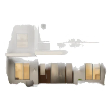 Contemporary modern looking home sticker