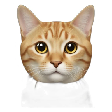 a photo of a cat sticker