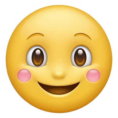 I'm making a website that generates English fairy tales, and I want to create an emoji to use for greeting in the intro. I want it to have a round, cute, and bubbly look that children will love. Please make a fitting emoji. sticker