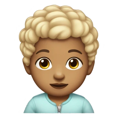 Lightskin Baby sticker