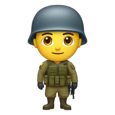 Ukrainian soldier sticker