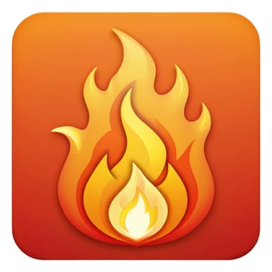 MOUNTAIN WARMTH FIRE sticker