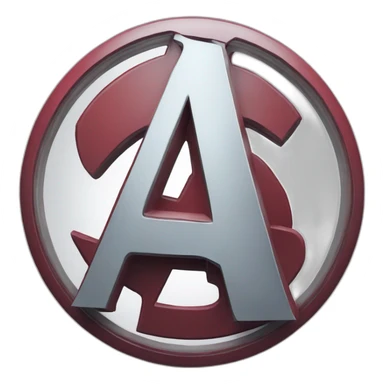 A letter of avengers logo sticker
