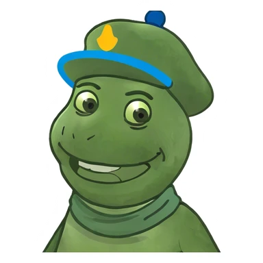 guy holding neck laughing sticker