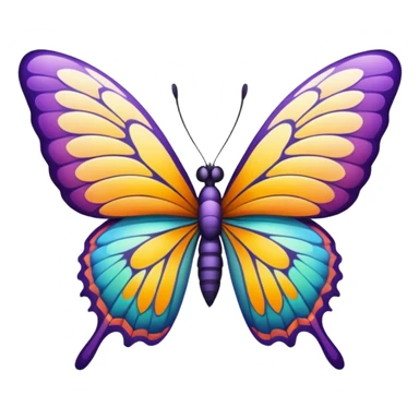 butterfly sticker