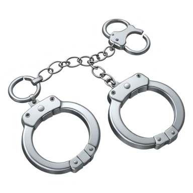 Medium size hand Cuffs  sticker