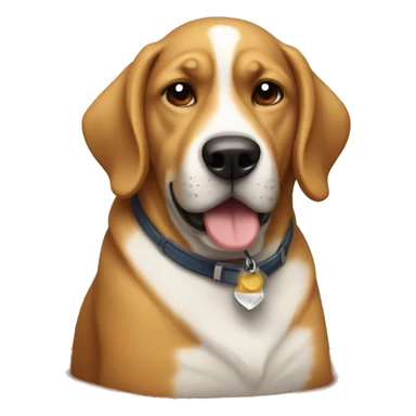 chill dog sticker