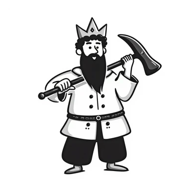 Royal carpente sticker