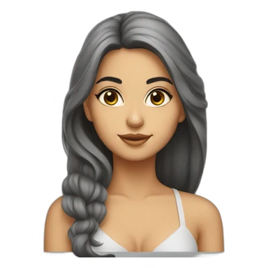 Beautiful persian girl sticker