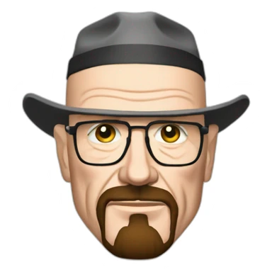 Breaking-bad-Heisenberg sticker
