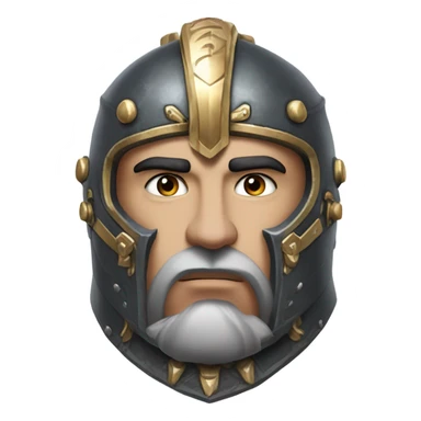 Lord Calgar head sticker