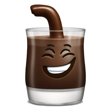 thums up with cocolate on top sticker