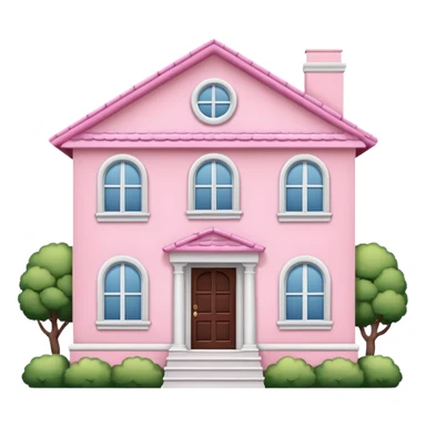 Imóveis rosa sticker