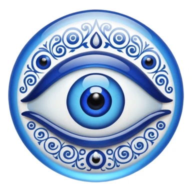 evil eye souvenir sticker