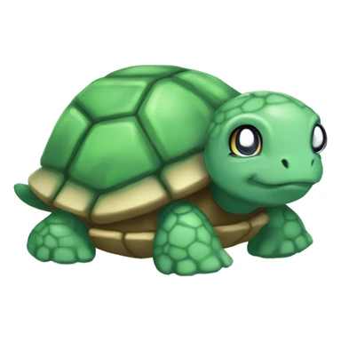 Honkai star rail aventurine turtle sticker