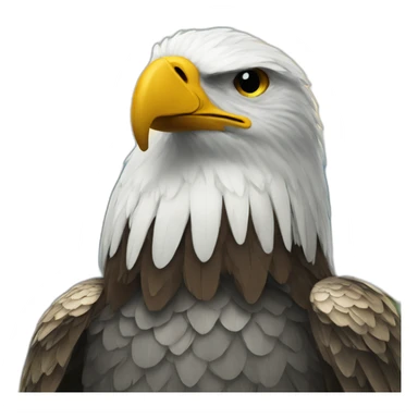 Aigle mali sticker