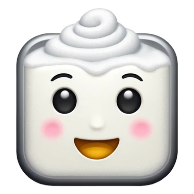 White sugar  sticker