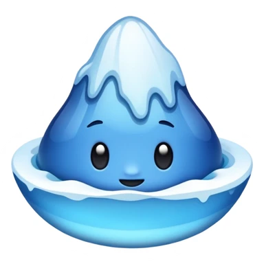 Сделай эмодзи кубик льда 🧊, с названием ICELAND sticker