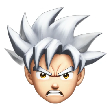 goku black angry sticker