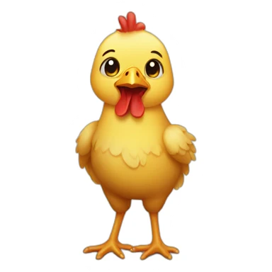 Little chicken sticker