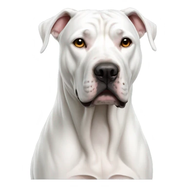 Dogo Argentino Dog Breed Full Body sticker