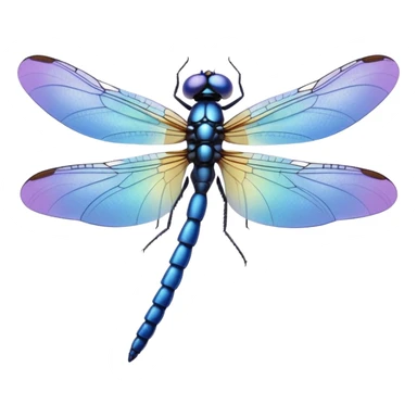 Periwinkle Dragonglfly sticker