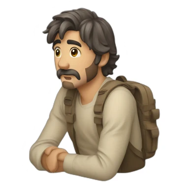 Yakışıklı güvenlik  sticker