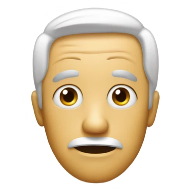 Confusing face sticker