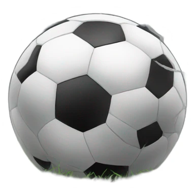 soccer ball looking like gangster sticker