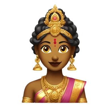 Goddess Lakshmi sticker