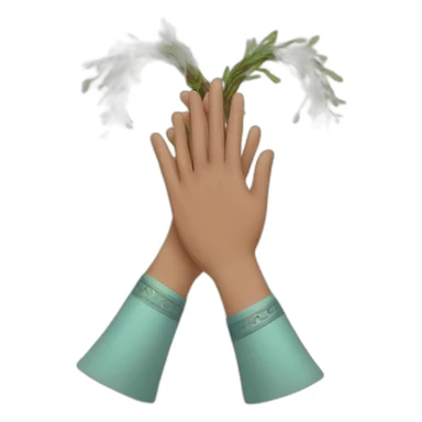 Hand fasting sticker