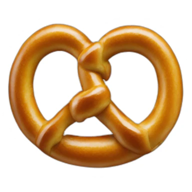 chrome pretzel sticker