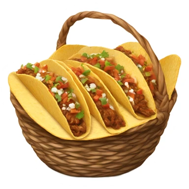 Basket of birria tacos to go  sticker