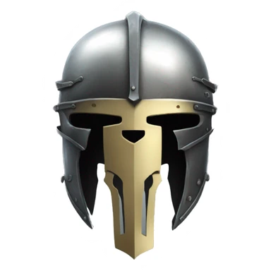 Knight helmet with punisher skull inside sticker