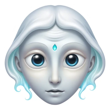 Regal and mysterious, with a flowing, sheet-like form draped in silvery-white hues, softly billowing as if caught in an unseen breeze, eye holes glowing with deep, thoughtful wisdom, simplified yet sophisticated, highly detailed, with a soft spectral radiance, high shine, exuding quiet authority, with a glowing outline that captures the essence of an ancient, noble spirit drifting through time! sticker