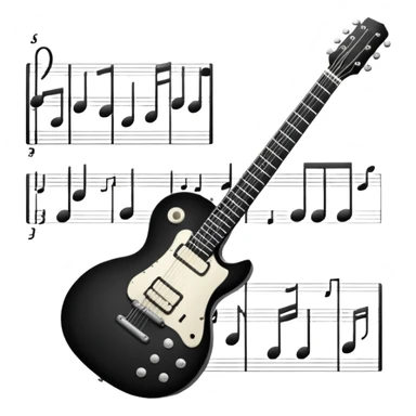 Guitar Tabulatur sticker