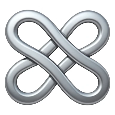 single infinity symbol sticker