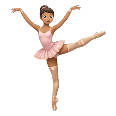 Ballet dancer in thigh highs sticker
